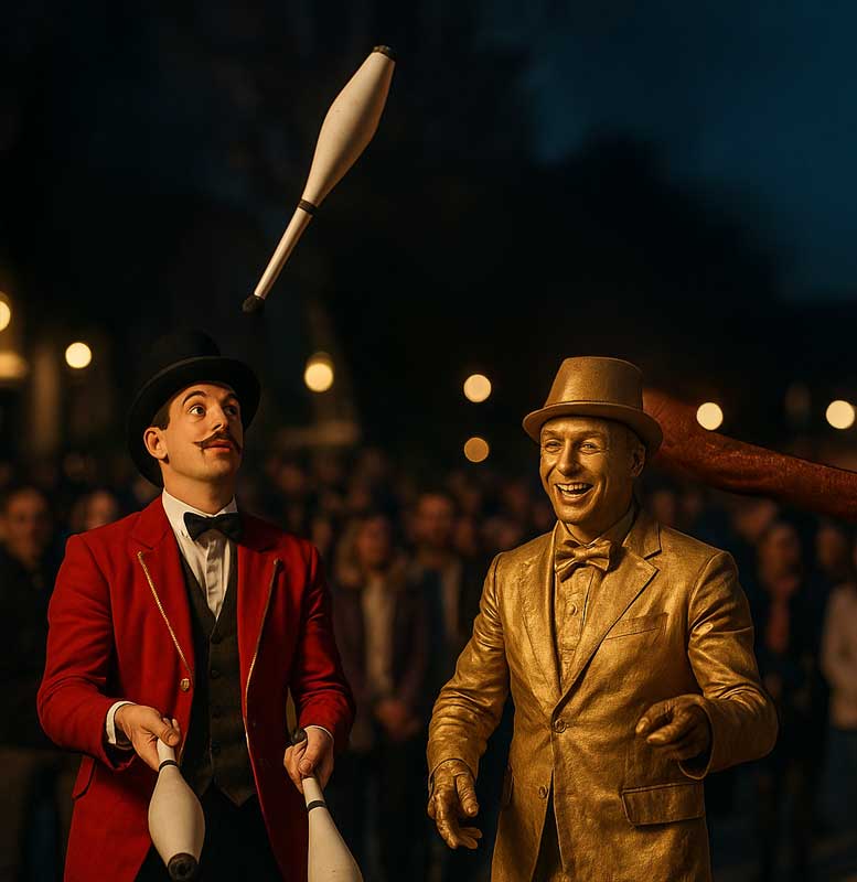 roving performers australia